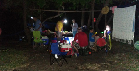 krakatau camping